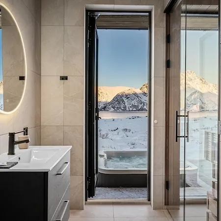 New Designer In Lofoten Casa de Férias Storoya